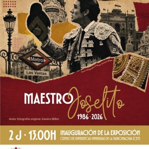 Joselito presentará su exposición en La Malagueta y se reunirá con aficionados